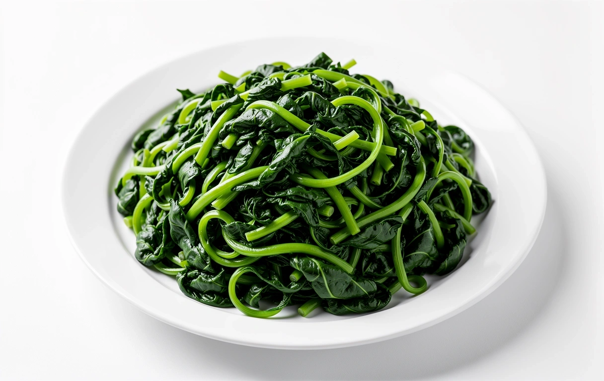 Herba segar dan dedaun hijau Malaysia